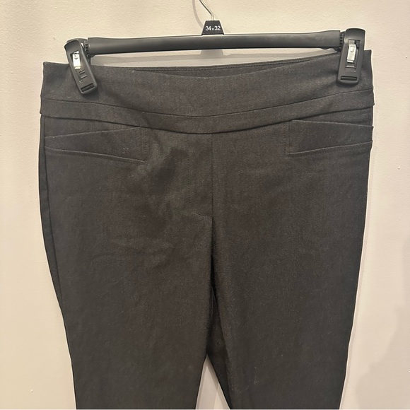 Renuar Black Heathered Pants. Women’s 8. - Picture 7 of 10